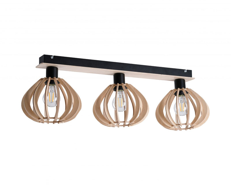 Keter Lighting Nicoleta 3L monorail lighting E27 H 21.0cm