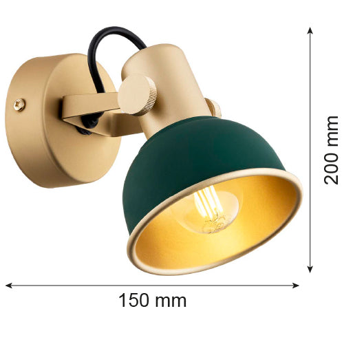 Argon Lenora 1L ceiling lamp E14 H 20cm