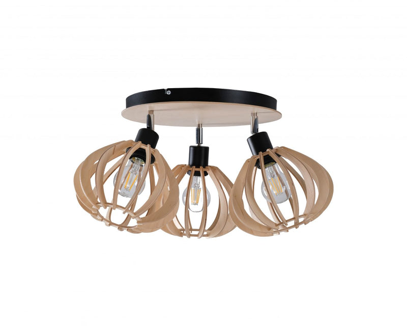 Keter Lighting Nicoleta 3L ceiling lamps E27 H 32.0cm