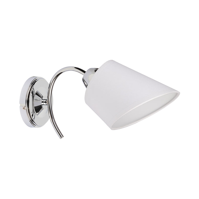 Mette Wall Lamp 1xE27 Max.40W Chrome/White