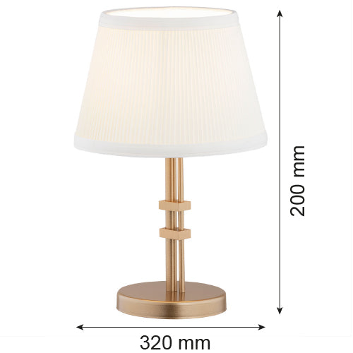 Argon Atrani 1L table lamp E27 H 32cm
