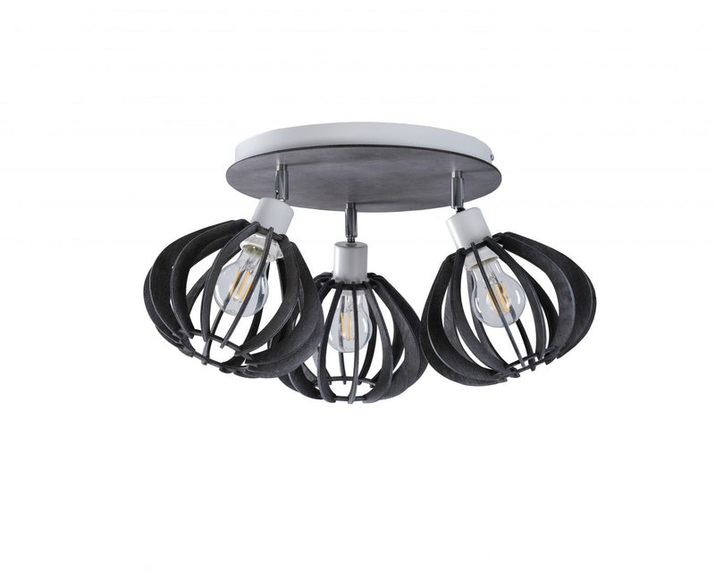 Keter Lighting Nicoleta 3L ceiling lamps E27 H 32.0cm