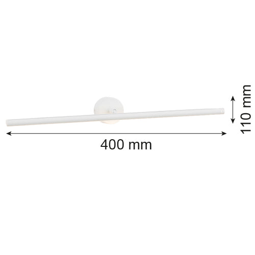 Argon Miriam 1L picture wall lamp H 8cm