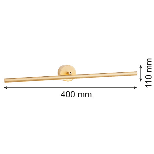 Argon Miriam 1L picture wall lamp H 8cm