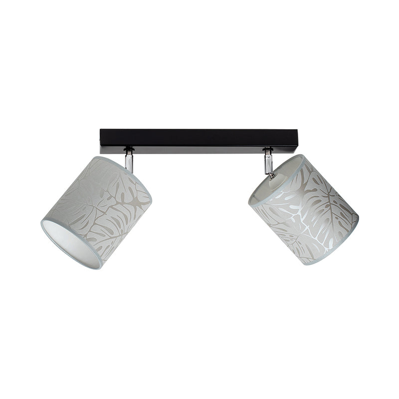 Mateo Ceiling Lamp 2xE27 Max.25W Black/Beige