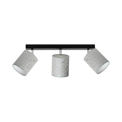 Mateo Ceiling Lamp 3xE27 Max.25W Black/Beige