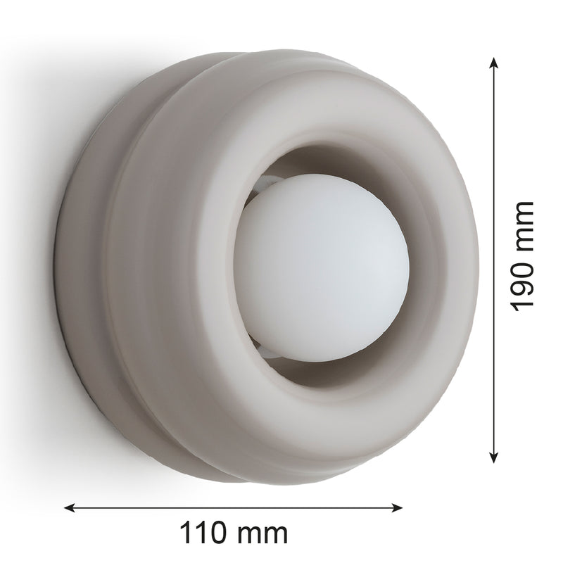 Argon Tevo 1L washer sconce wall lamp G9 D 19cm