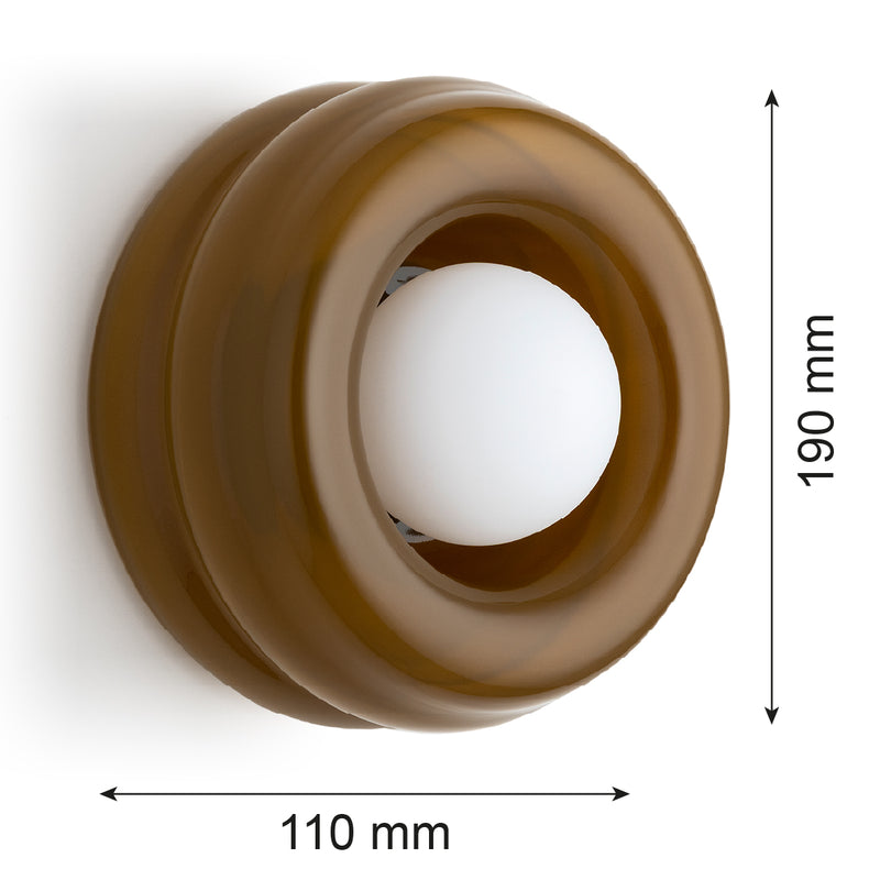 Argon Tevo 1L washer sconce wall lamp G9 D 19cm