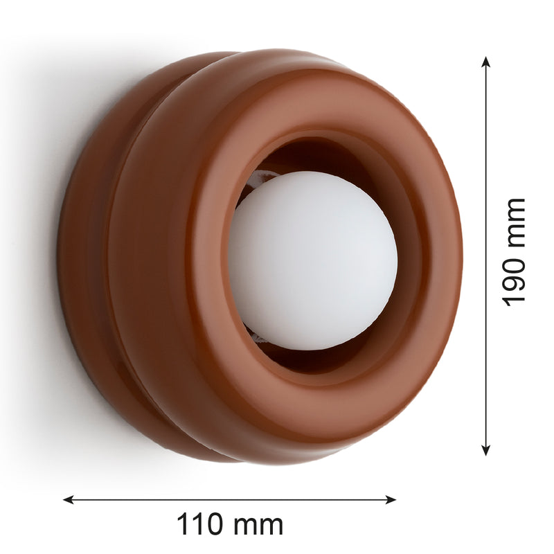 Argon Tevo 1L washer sconce wall lamp G9 D 19cm