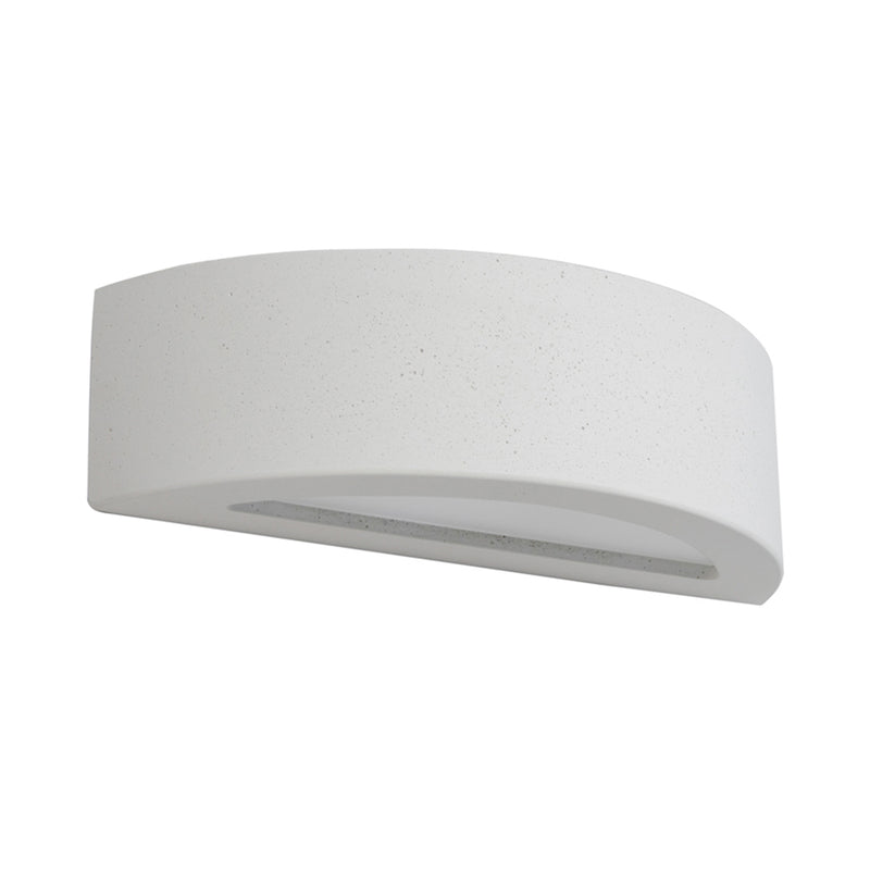 Block Wall Lamp 1xE27 Max.40W White/Frosted