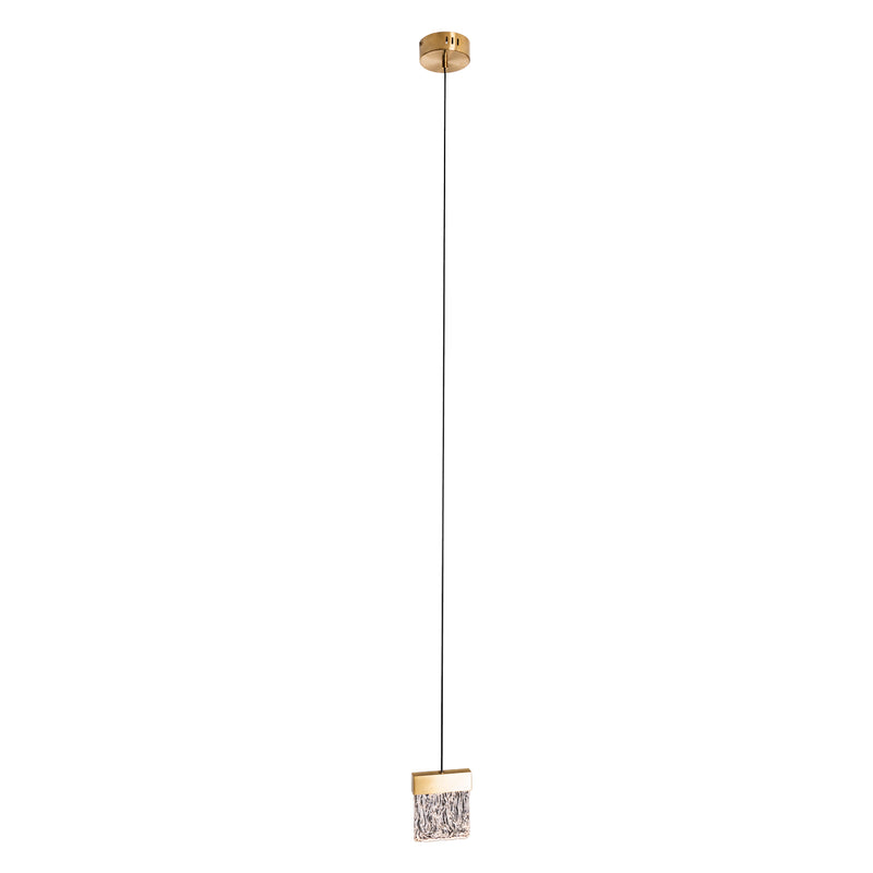 Maxlight Vetro 1L pendant lamp LED 4.5W