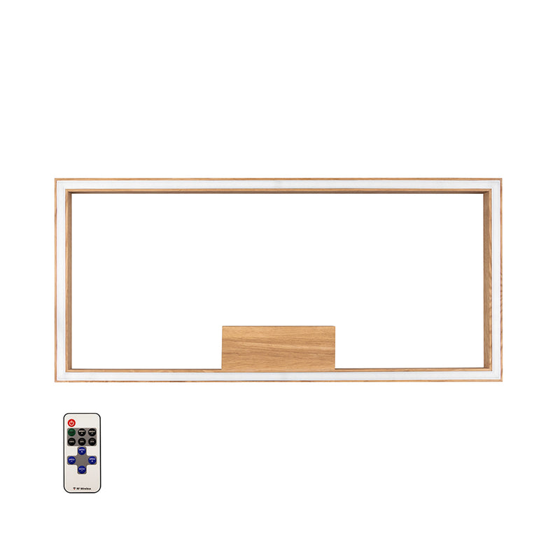 Ramme Ceiling Lamp 1xLED 24V Integrated, 34W Oiled Oak/Remote Control