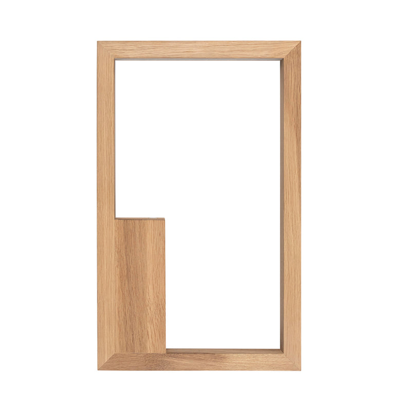 Ramme Wall Lamp 1xLED 24V Integrated, 28W "In&Out" Oiled Oak/Touch Dimmer