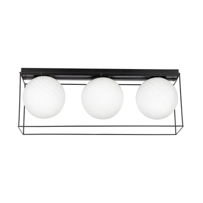 Galeo Ceiling Lamp 3xE27 Max.60W Black / White