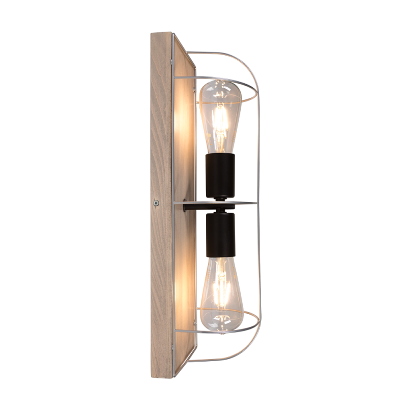 Britop Lighting Netuno Aplique 2L E27, Al. 46cm