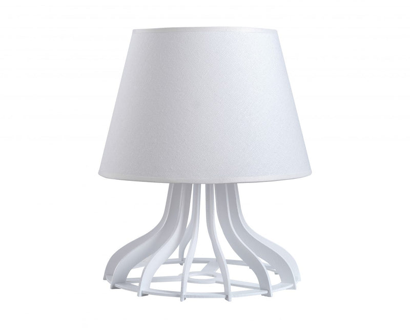 Keter Lighting Lea 1L table lamps E27 H 34.0cm