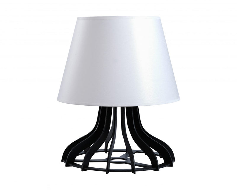 Keter Lighting Ivo 1L table lamps E27 H 34.0cm