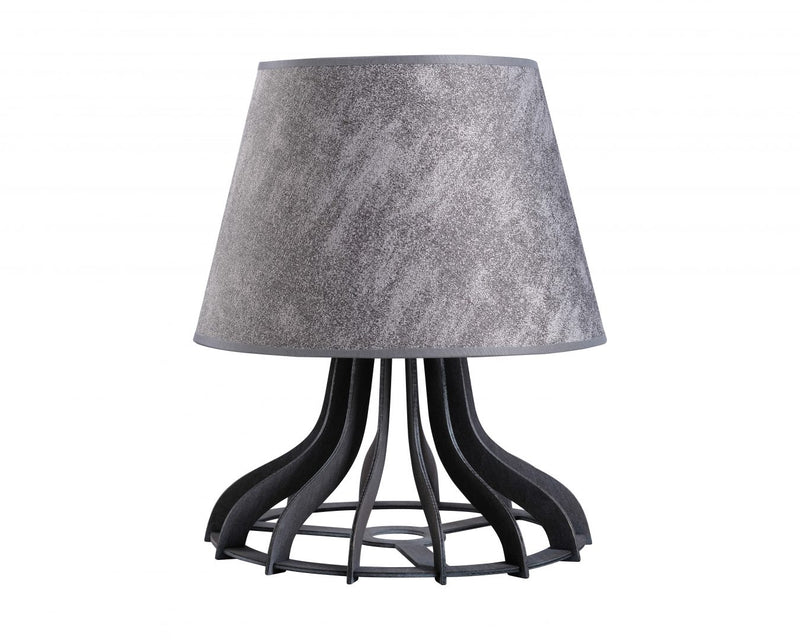 Keter Lighting Lucio 1L table lamps E27 H 34.0cm