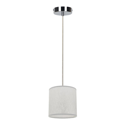 Prata Pendant Lamp 1xE27 Max.25W Chrome/Transparent/Silver