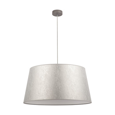 Prata Pendant Lamp 1xE27 Max.40W Gray/Transparent/Silver