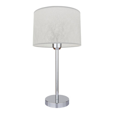 Prata Table Lamp 1xE27 Max.40W Chrome/Transparent/Silver