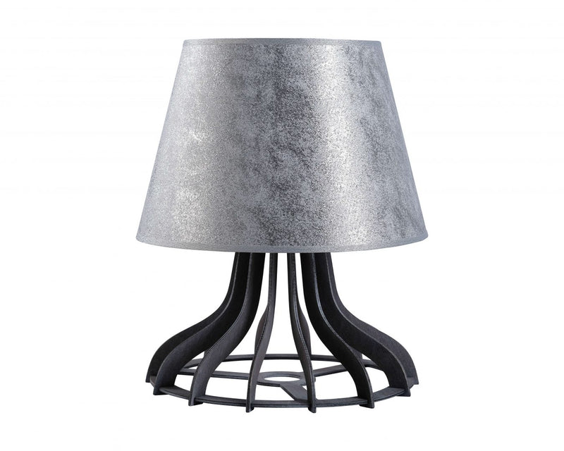 Keter Lighting Lucio 1L table lamps E27 H 34.0cm