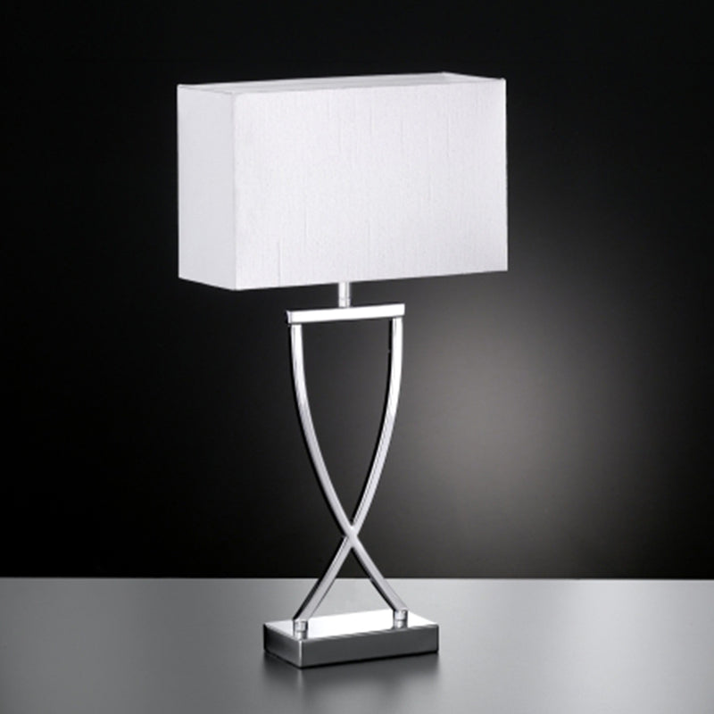 Fischer & Honsel Anni 1L table lamp H 51cm, chrome E27