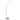 Steinhauer Prestige Chic 1L floor lamp steel white E27, H 250cm