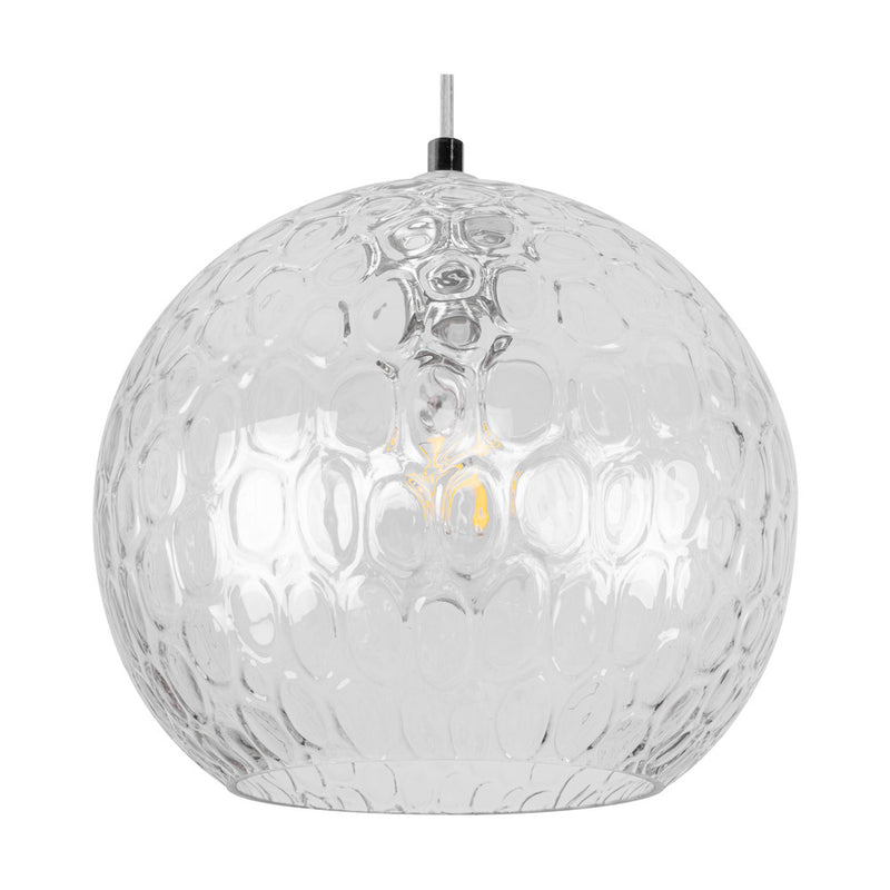 Universe Pendant Lamp 1xE27 Max.60W Chrome/Transparent/Transparent