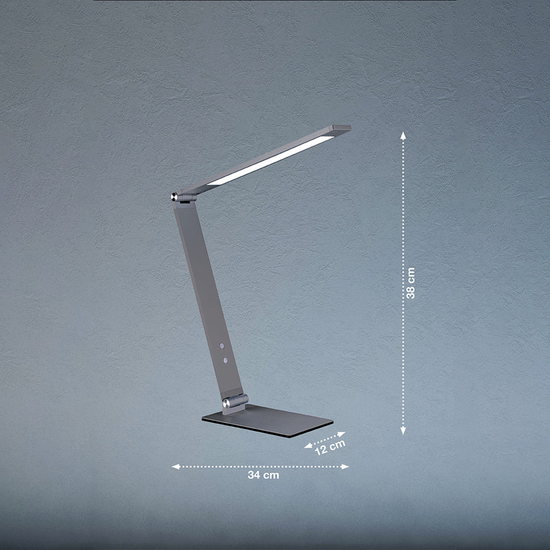 Fischer & Honsel Geri 1L table task lamp, LED