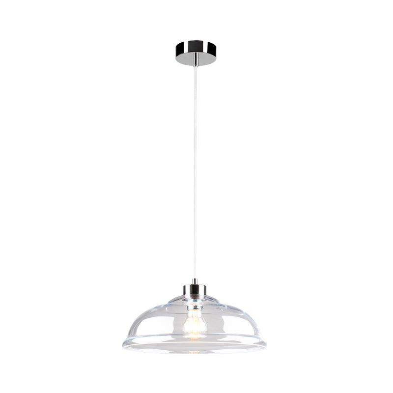 Molde Pendant Lamp 1xE27 Max.60W Chrome/Transparent/Transparent