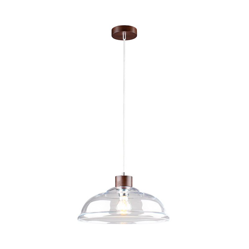 Molde Pendant Lamp 1xE27 Max.60W Chrome/Transparent/Transparent