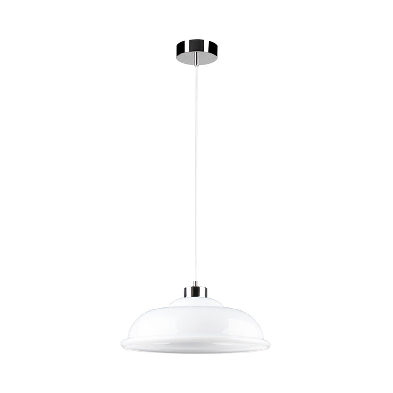 Molde Pendant Lamp 1xE27 Max.60W Chrome/Transparent/White