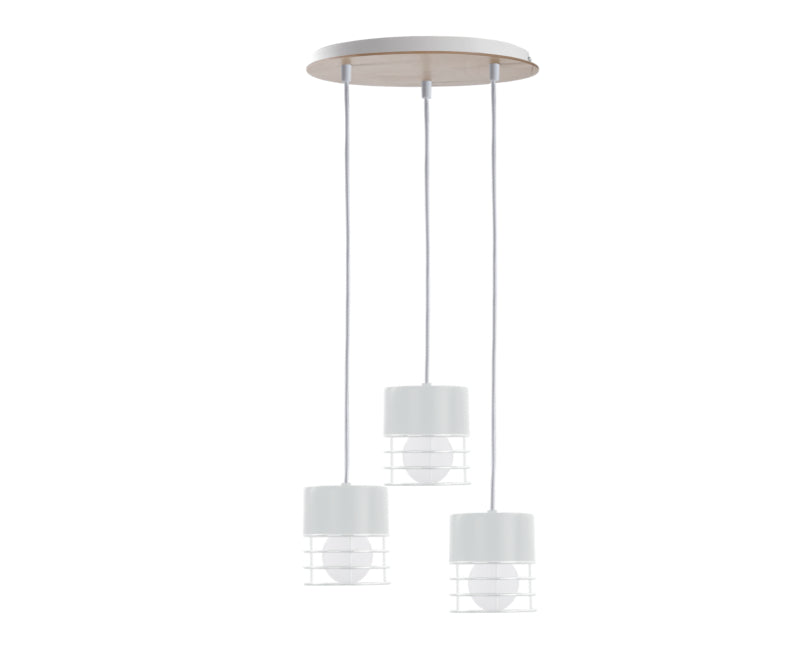 Keter Lighting Casa 3L pendant lamp E27 H 100.0cm