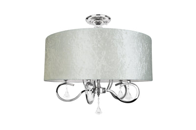 Maxlight Amsterdam 5L ceiling lamp chrome D 60cm