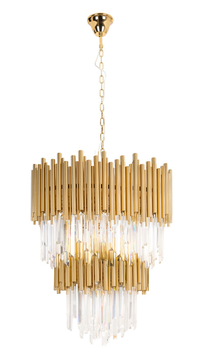 Maxlight Vogue 16L chandelier E14, D 60cm, crystal