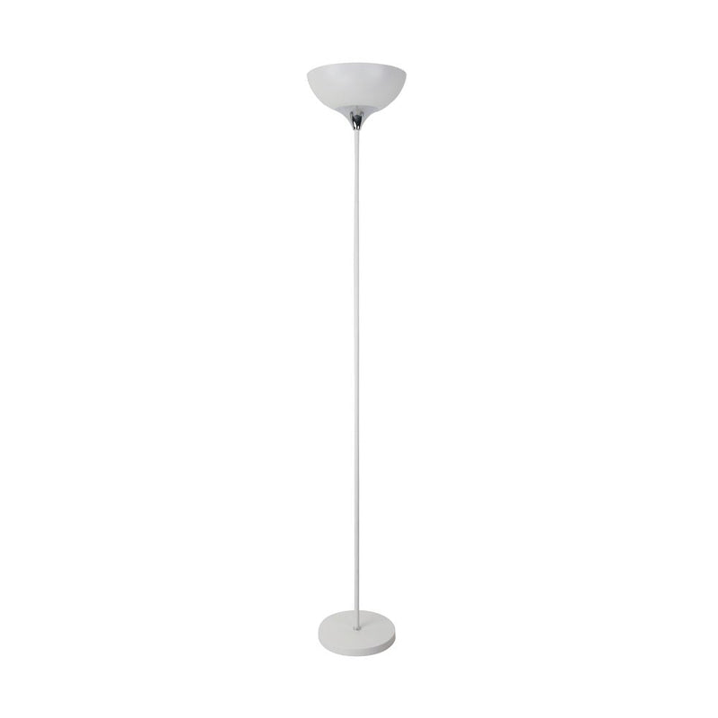 Floor lamp Zumaline SARDA 1 x E27 40W metal white