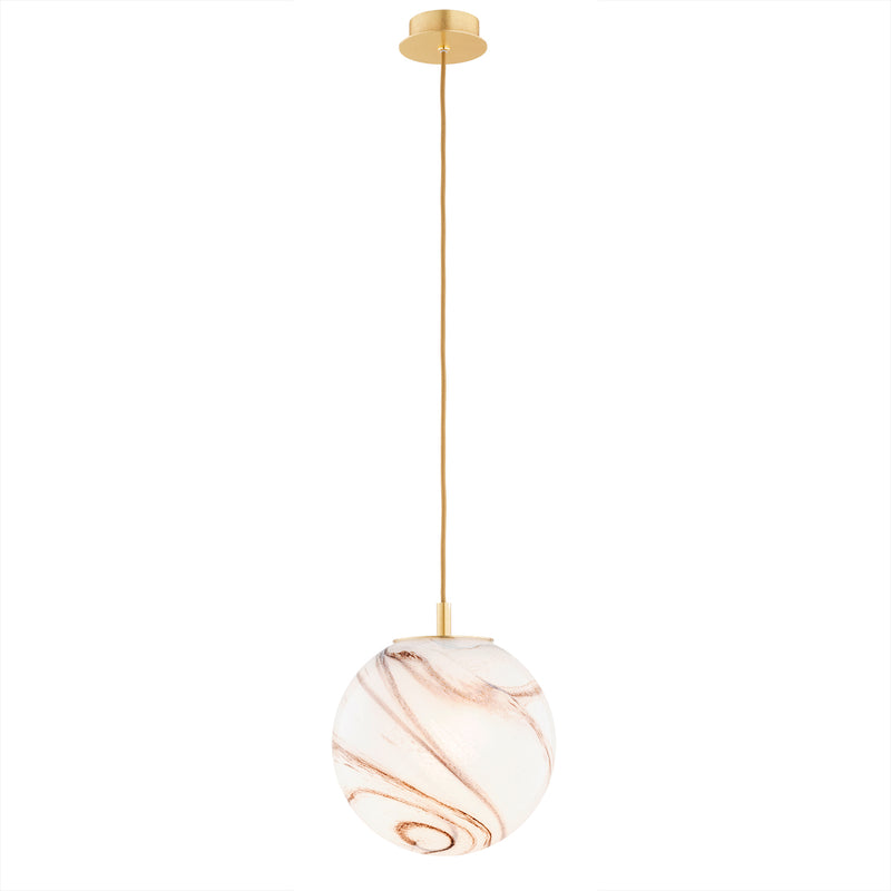 Argon Almiros 1L pendant lamp E27 H 153cm