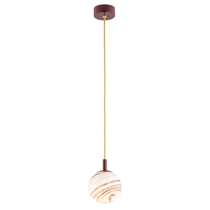 Argon Almiros 1L pendant lamp E14 H 135cm