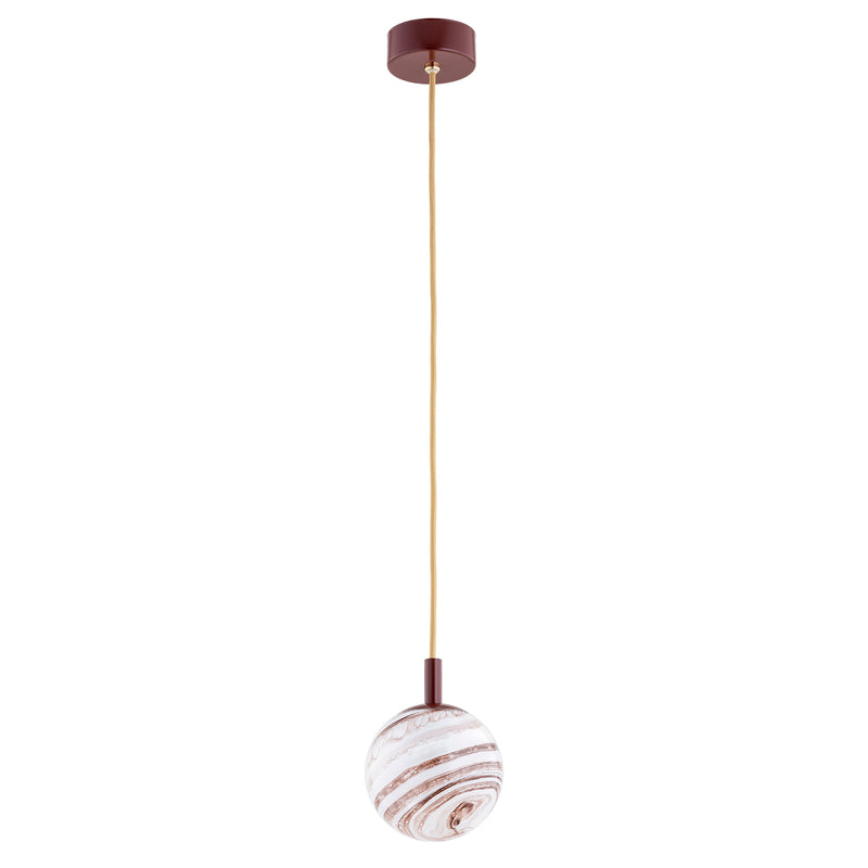 Argon Almiros 1L pendant lamp E14 H 135cm