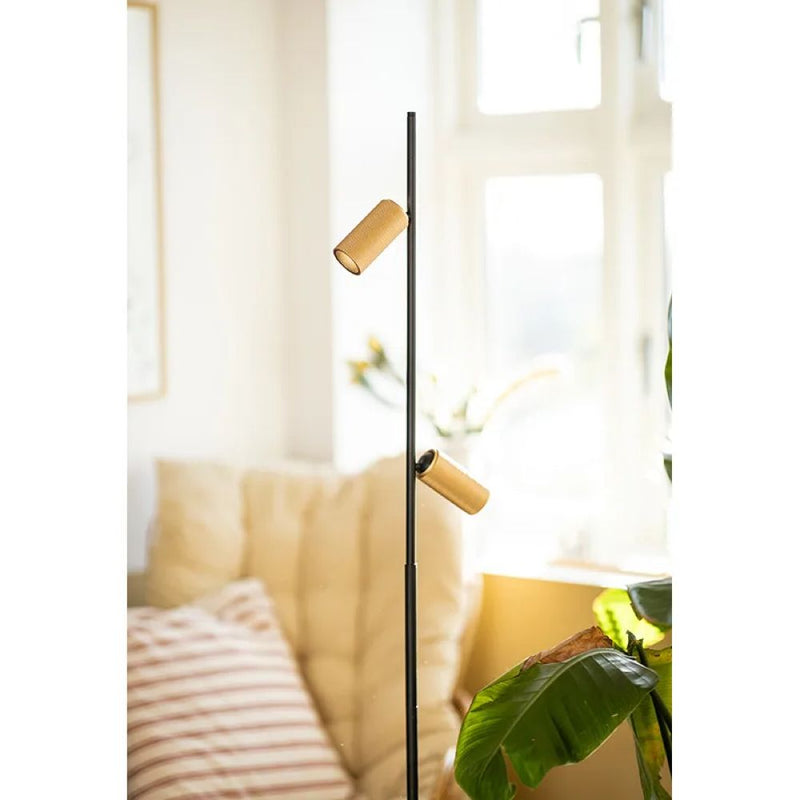Antidark Decor Floor Double 2L floor lamp LED H 150cm