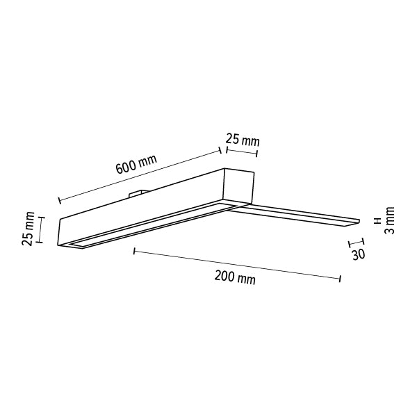 Britop Lighting Aqua Viva 1L skabslampe LED, B 60cm