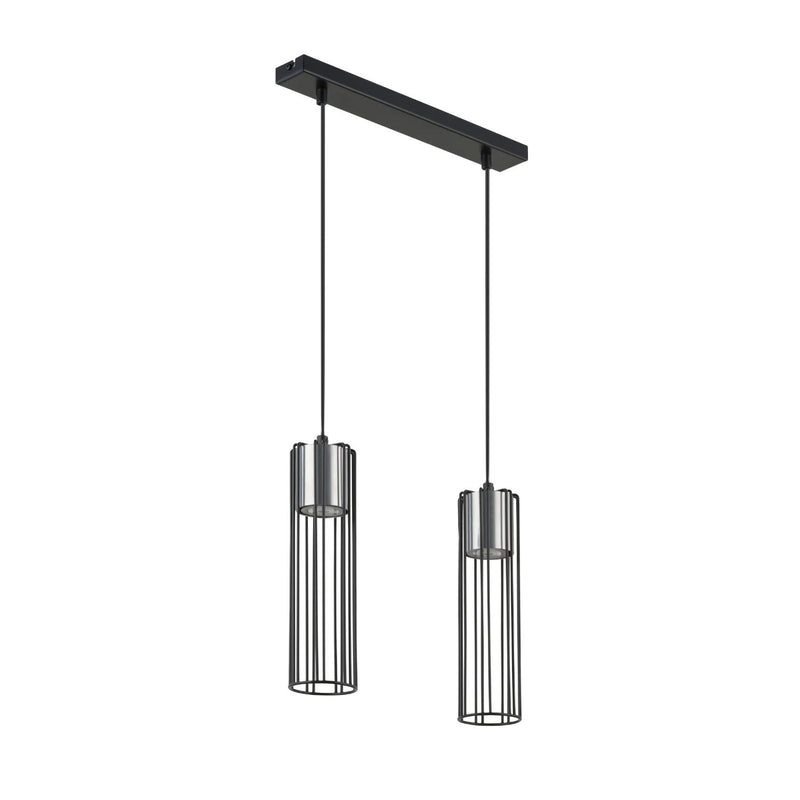 Mimax ARGENTO 2L linear suspension pendant lamp GU10 W 40cm