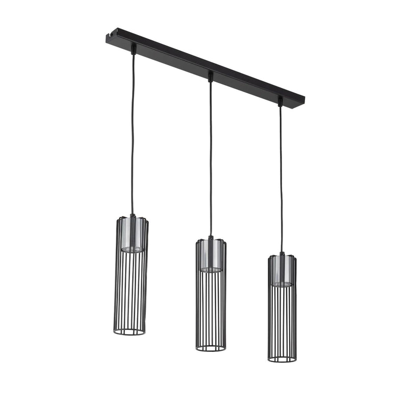 Mimax ARGENTO 3L linear suspension pendant lamp GU10 W 60cm