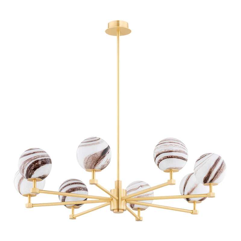 Argon Aruba 8L chandelier E14 H 74cm