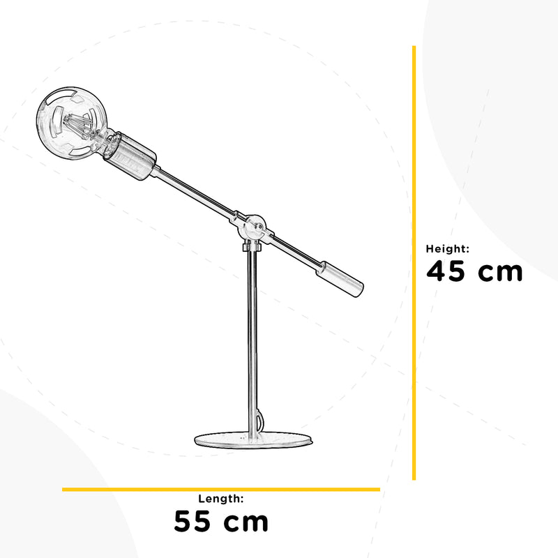 Onli Lighting Aste 1L table lamp E27 H 45cm