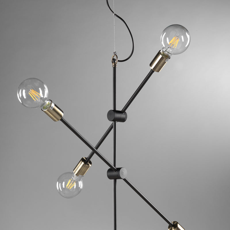 Onli Lighting Aste 5L pendant lamp E27 D 80cm