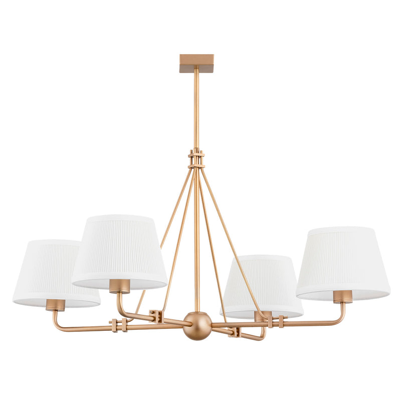 Argon Atrani 4L chandelier E27 H 67cm