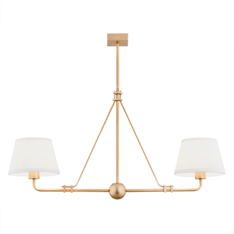 Argon Atrani 2L chandelier E27 H 67cm