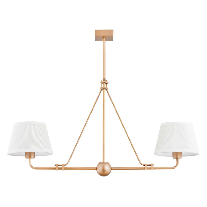 Argon Atrani 2L chandelier E27 H 67cm
